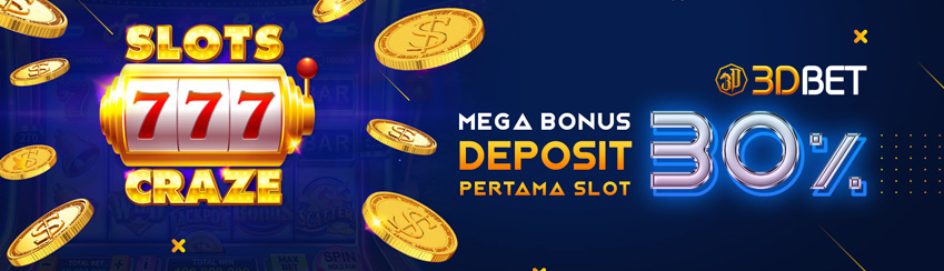 ♚ BONUS SLOT 30% DI DEPAN - DEPOSIT PERTAMA ♛